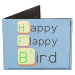 Happy
 Flappy
 Bird  Wallet Tyvek® Billfold Wallet
