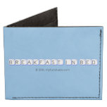 Breakfast In Bed  Wallet Tyvek® Billfold Wallet