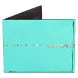 A b c d e f  g h I j k l m n o p q are s t
 you v with x y z  Wallet Tyvek® Billfold Wallet