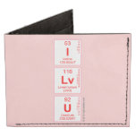 I
 Lv
 U  Wallet Tyvek® Billfold Wallet