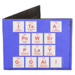 ITS A
 POWER
 PLAY
 GOAL!  Wallet Tyvek® Billfold Wallet