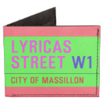lyricas Street  Wallet Tyvek® Billfold Wallet