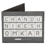 chandu 
 Nikesh
 omkar  Wallet Tyvek® Billfold Wallet
