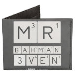 MR
 BAHMAN
 3VEN  Wallet Tyvek® Billfold Wallet