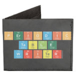 Periodic
 Table
 Writer  Wallet Tyvek® Billfold Wallet