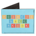 Periodic
 Table
 Writer  Wallet Tyvek® Billfold Wallet