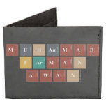 MUHAMMAD
 FARMAN
 AWAN  Wallet Tyvek® Billfold Wallet
