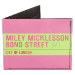 miley micklesson bond street  Wallet Tyvek® Billfold Wallet