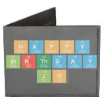 Happy
 Birthday
 Jo  Wallet Tyvek® Billfold Wallet