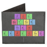 FCG
 Better
 Than
 Expected
   Wallet Tyvek® Billfold Wallet