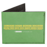 BAJOPS SAYS TRUST NOBODY
 THEY SHOW TO YOU IN YOUR PRESENCE AND SPEAK ILL OF YOU IN YOUR ABSENCE
 THEY HUG YOU AND STAB YOUR BACK
 THEY KISS YOU AND EXCHANGE VENOM RATHER THAN SALIVA  Wallet Tyvek® Billfold Wallet