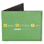 Happy Birthday Tyler  Wallet Tyvek® Billfold Wallet