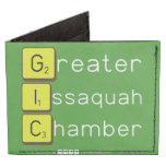 Greater
 Issaquah
 Chamber  Wallet Tyvek® Billfold Wallet
