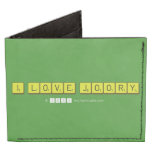 I love Joory   Wallet Tyvek® Billfold Wallet