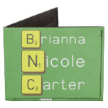 Brianna
 Nicole
 Carter  Wallet Tyvek® Billfold Wallet