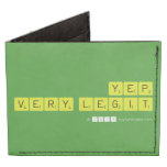 yep
 very legit  Wallet Tyvek® Billfold Wallet