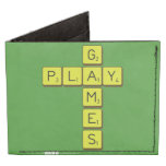       G
 PLAY
       M
       E
       S  Wallet Tyvek® Billfold Wallet
