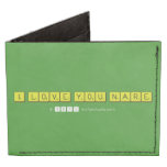 I LOVE YOU NARE  Wallet Tyvek® Billfold Wallet