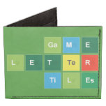 Game
 Letter
 Tiles  Wallet Tyvek® Billfold Wallet