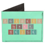 Periodic
 Table
 Writer  Wallet Tyvek® Billfold Wallet
