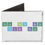 hola gata bela
 felina bela  Wallet Tyvek® Billfold Wallet