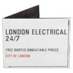 London electrical  24/7    Wallet Tyvek® Billfold Wallet