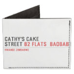 Cathy's Cake Street  Wallet Tyvek® Billfold Wallet