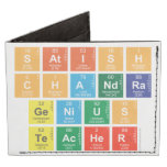 Satish
 Chandra
 Genius
 Teacher  Wallet Tyvek® Billfold Wallet