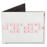 justin bieber
 is my man and
 from msbier  Wallet Tyvek® Billfold Wallet