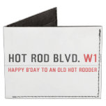 Hot Rod Blvd.  Wallet Tyvek® Billfold Wallet