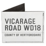 VICARAGE ROAD  Wallet Tyvek® Billfold Wallet