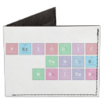 Periodic
 Table
 Writer  Wallet Tyvek® Billfold Wallet