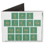 OPS
 Science
 Coaches
 ROCK  Wallet Tyvek® Billfold Wallet