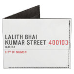 LALITH BHAI KUMAR STREET  Wallet Tyvek® Billfold Wallet