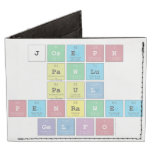 Joseph
 Pawlu
 Paul
 Penrawee
 Gelfo  Wallet Tyvek® Billfold Wallet
