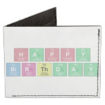 HAPPY 
 BIRTHDAY  Wallet Tyvek® Billfold Wallet