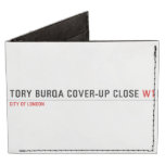 Tory Burqa Cover-up close  Wallet Tyvek® Billfold Wallet