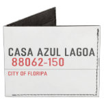 CASA AZUL LAGOA   Wallet Tyvek® Billfold Wallet