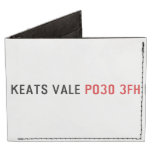 Keats Vale  Wallet Tyvek® Billfold Wallet