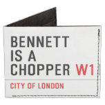 BENNETT IS A CHOPPER  Wallet Tyvek® Billfold Wallet
