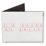 I'm having
 my period  Wallet Tyvek® Billfold Wallet