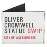 oliver cromwell statue  Wallet Tyvek® Billfold Wallet