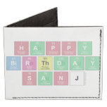 Happy 
 Birthday
 Sanj  Wallet Tyvek® Billfold Wallet