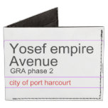 Yosef empire  Avenue   Wallet Tyvek® Billfold Wallet