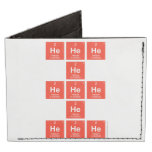 HeHeHe
          He
 HeHeHe
 He
 HeHeHe  Wallet Tyvek® Billfold Wallet