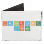 Important
 Dates  Wallet Tyvek® Billfold Wallet