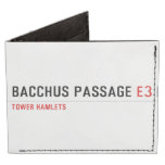 Bacchus Passage  Wallet Tyvek® Billfold Wallet