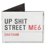 Up Shit Street  Wallet Tyvek® Billfold Wallet