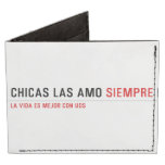 Chicas las amo  Wallet Tyvek® Billfold Wallet