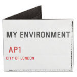 My environment    Wallet Tyvek® Billfold Wallet
